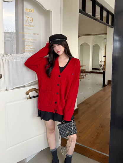 Ralp 25fw v-neck cardigan