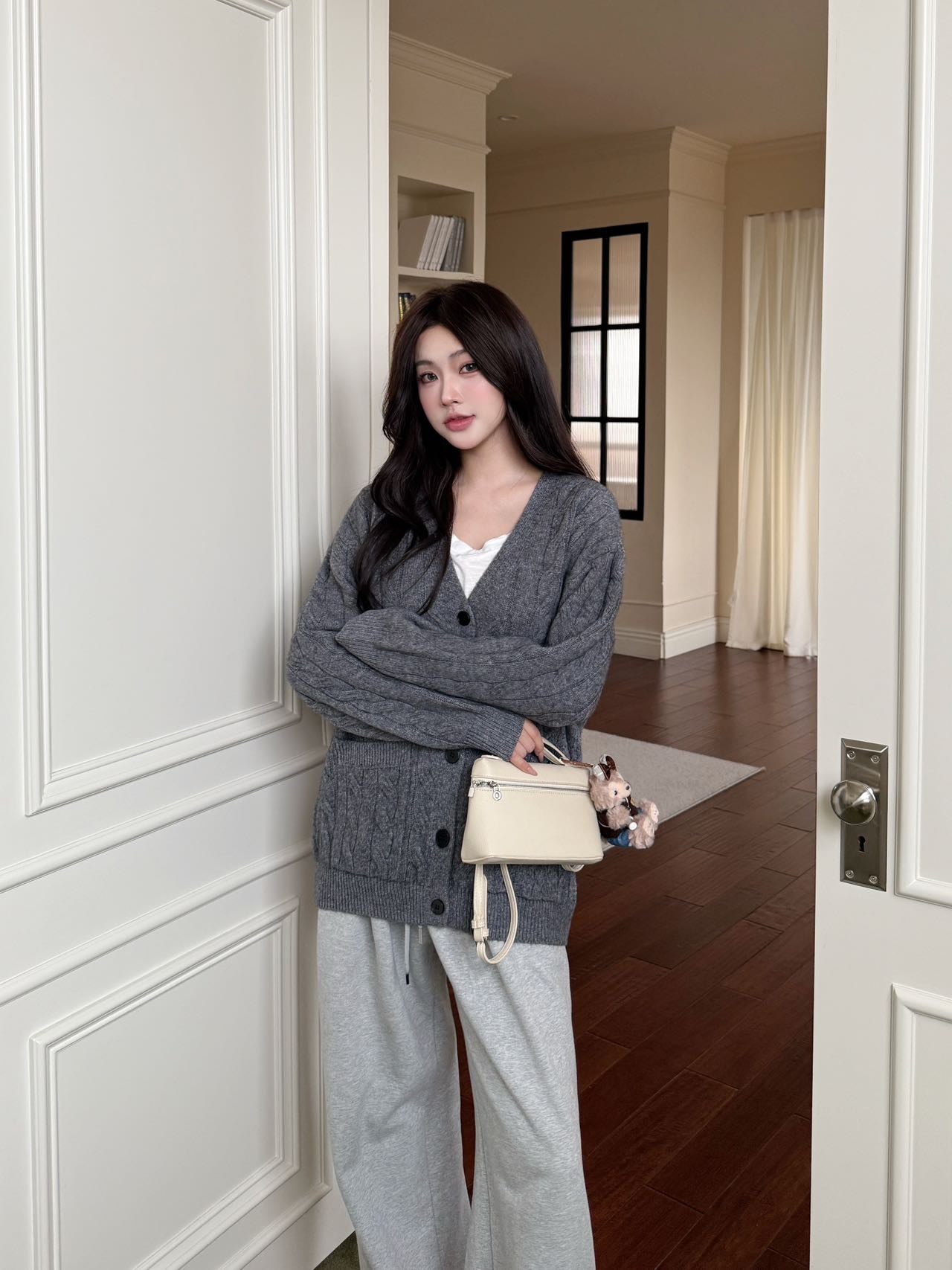 Ralp 25fw v-neck cardigan