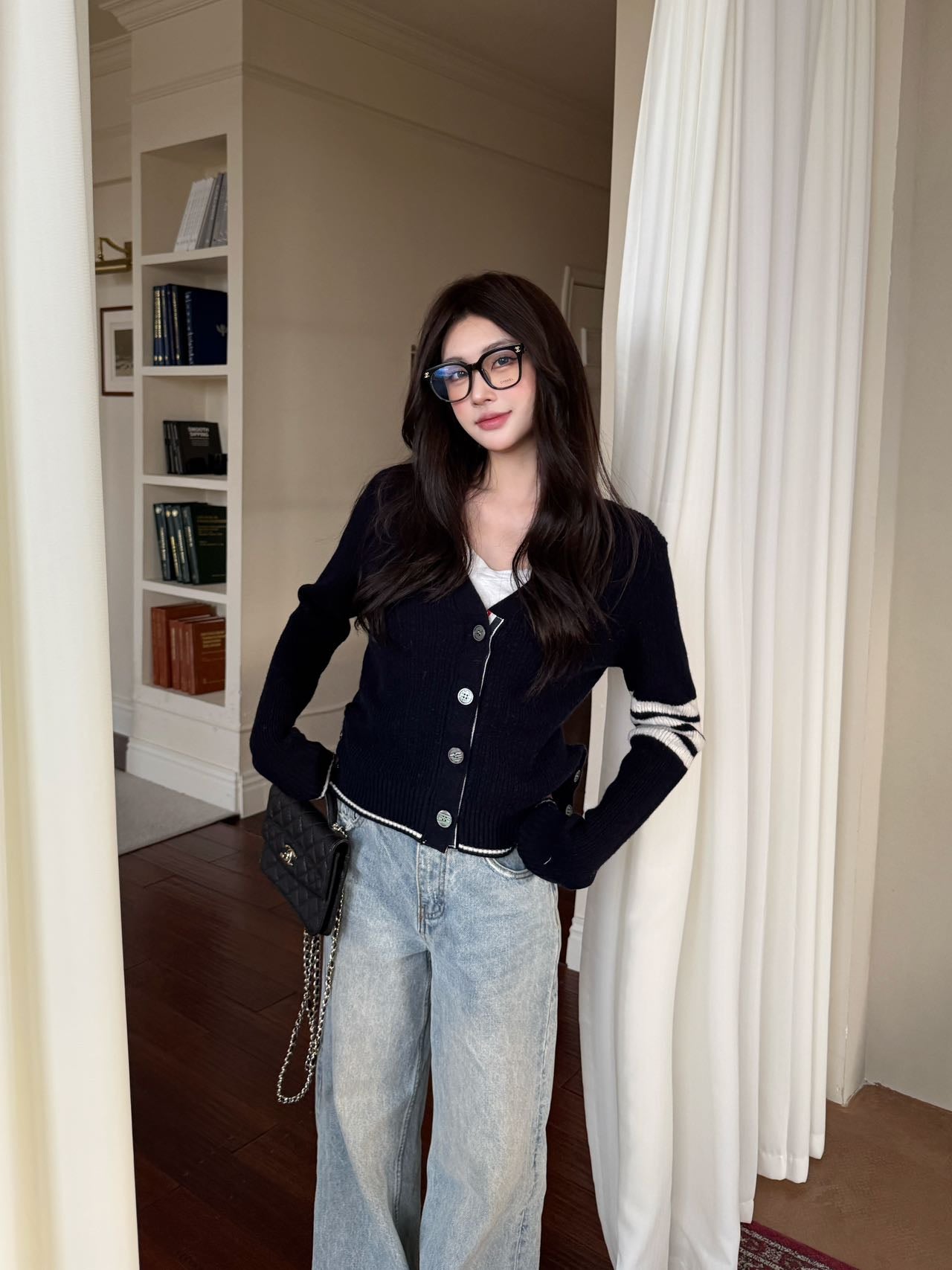 Thom 25fw wool cardigan