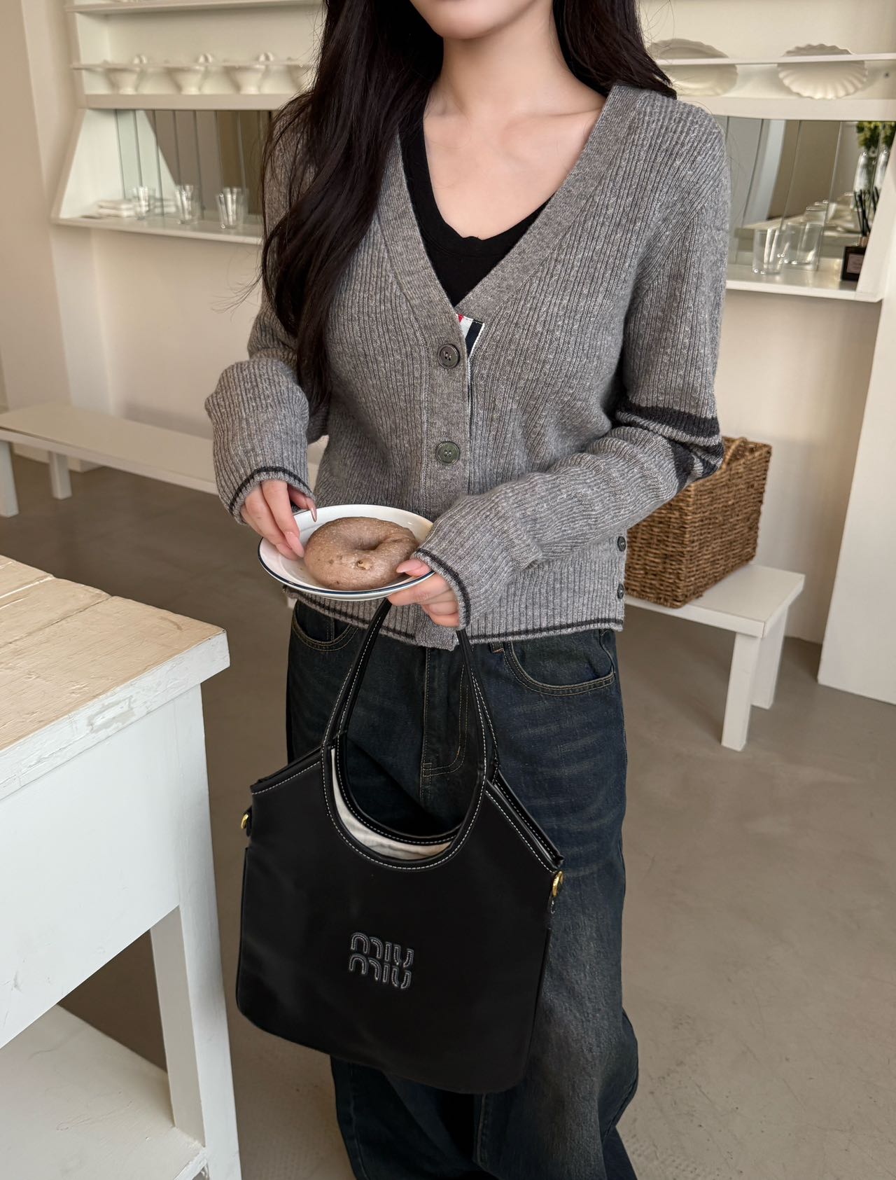 Thom 25fw wool cardigan