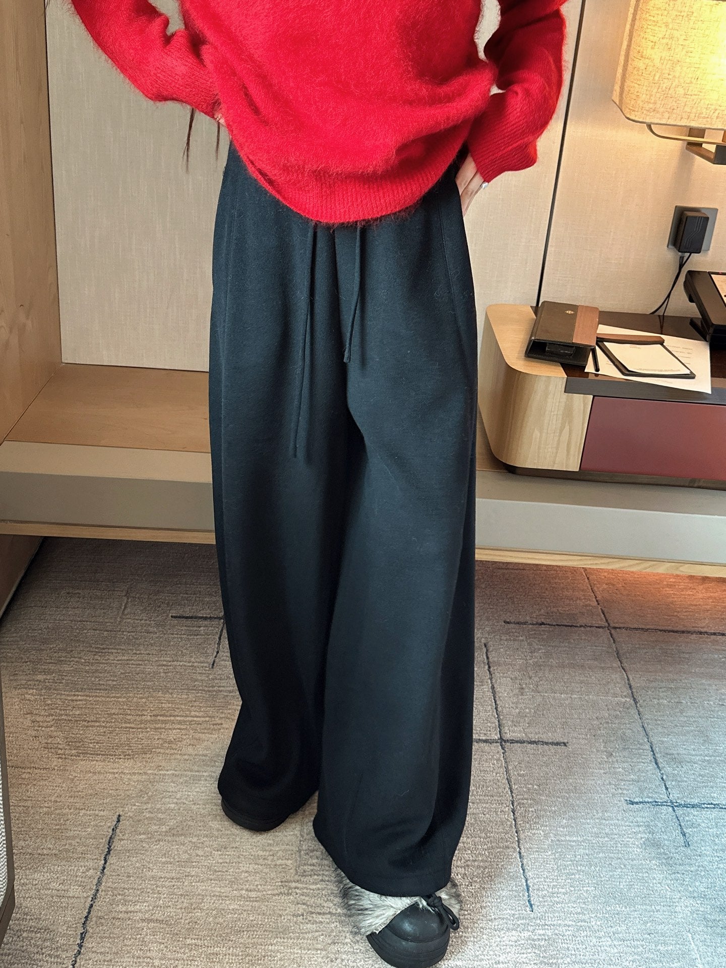 Brun 25fw straight pants