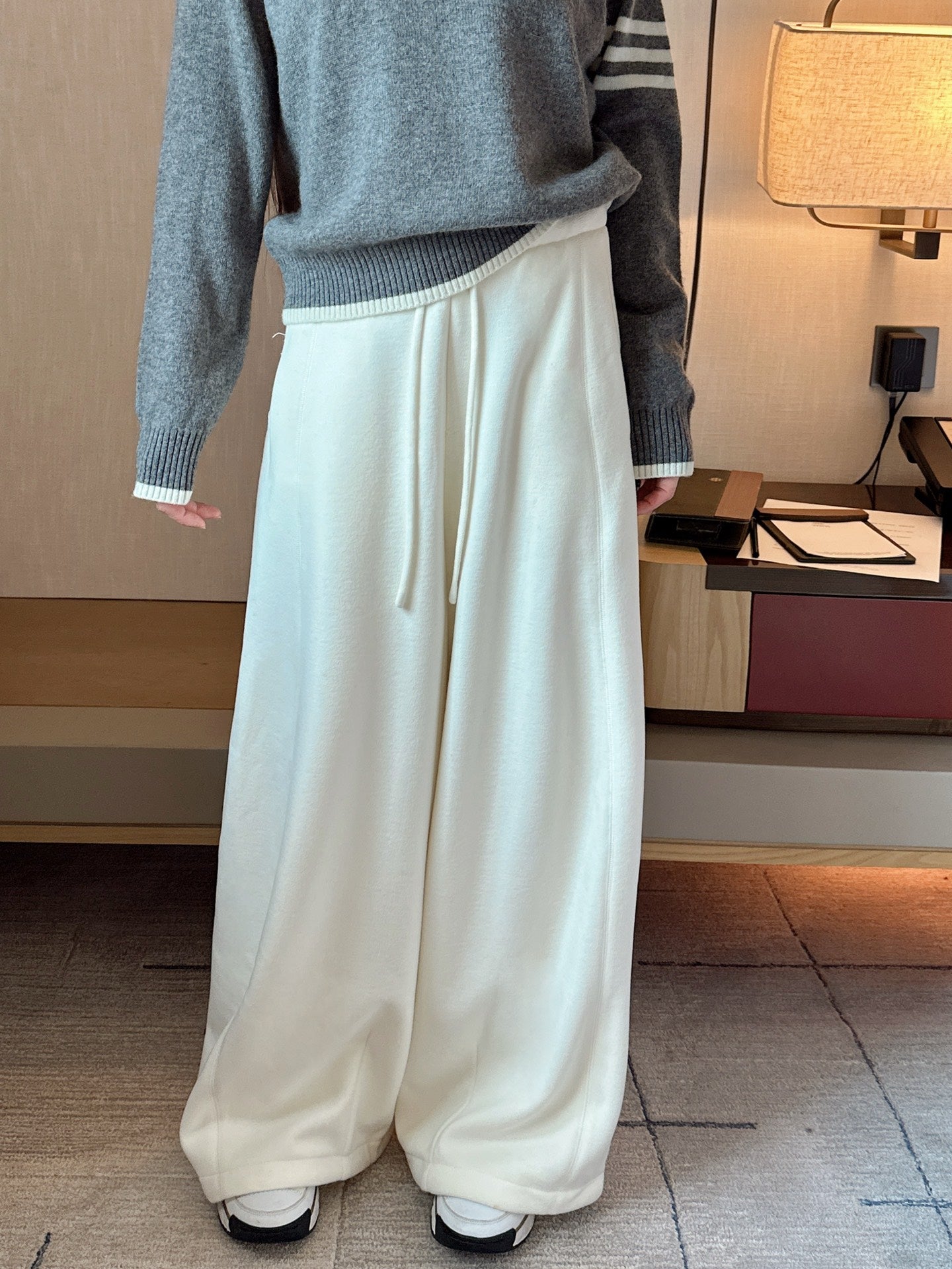 Brun 25fw straight pants