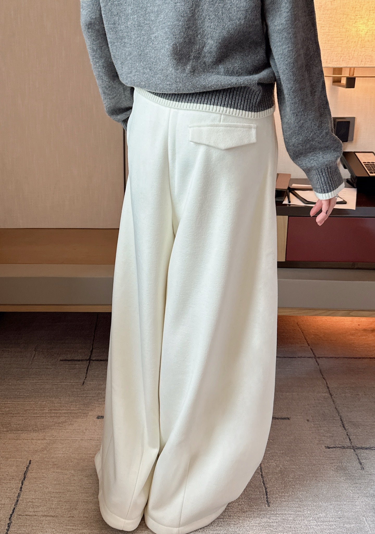 Brun 25fw straight pants