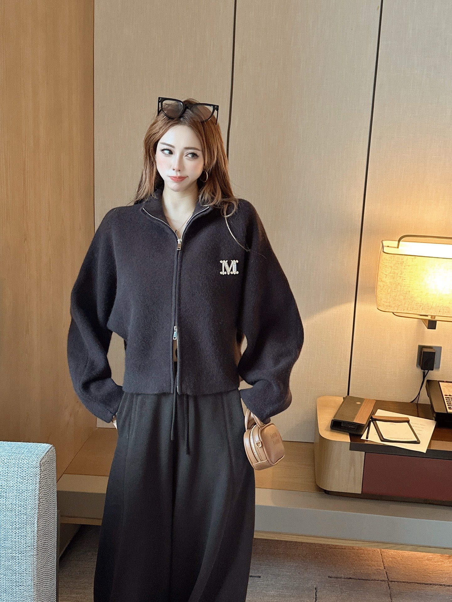 Max 25fw knit jacket