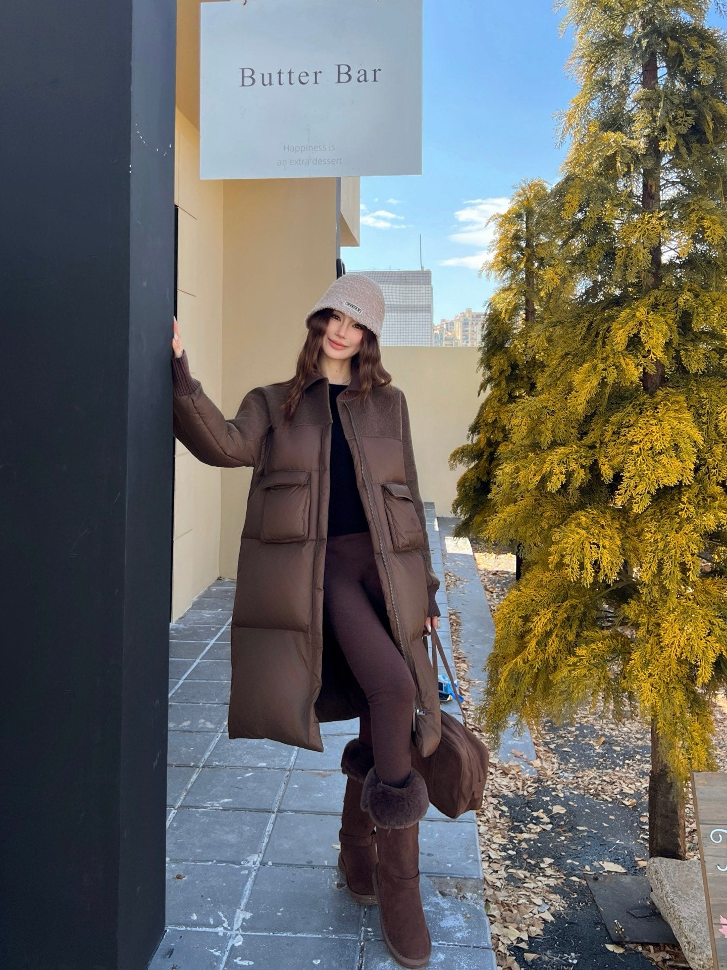 Brun 25fw down jacket