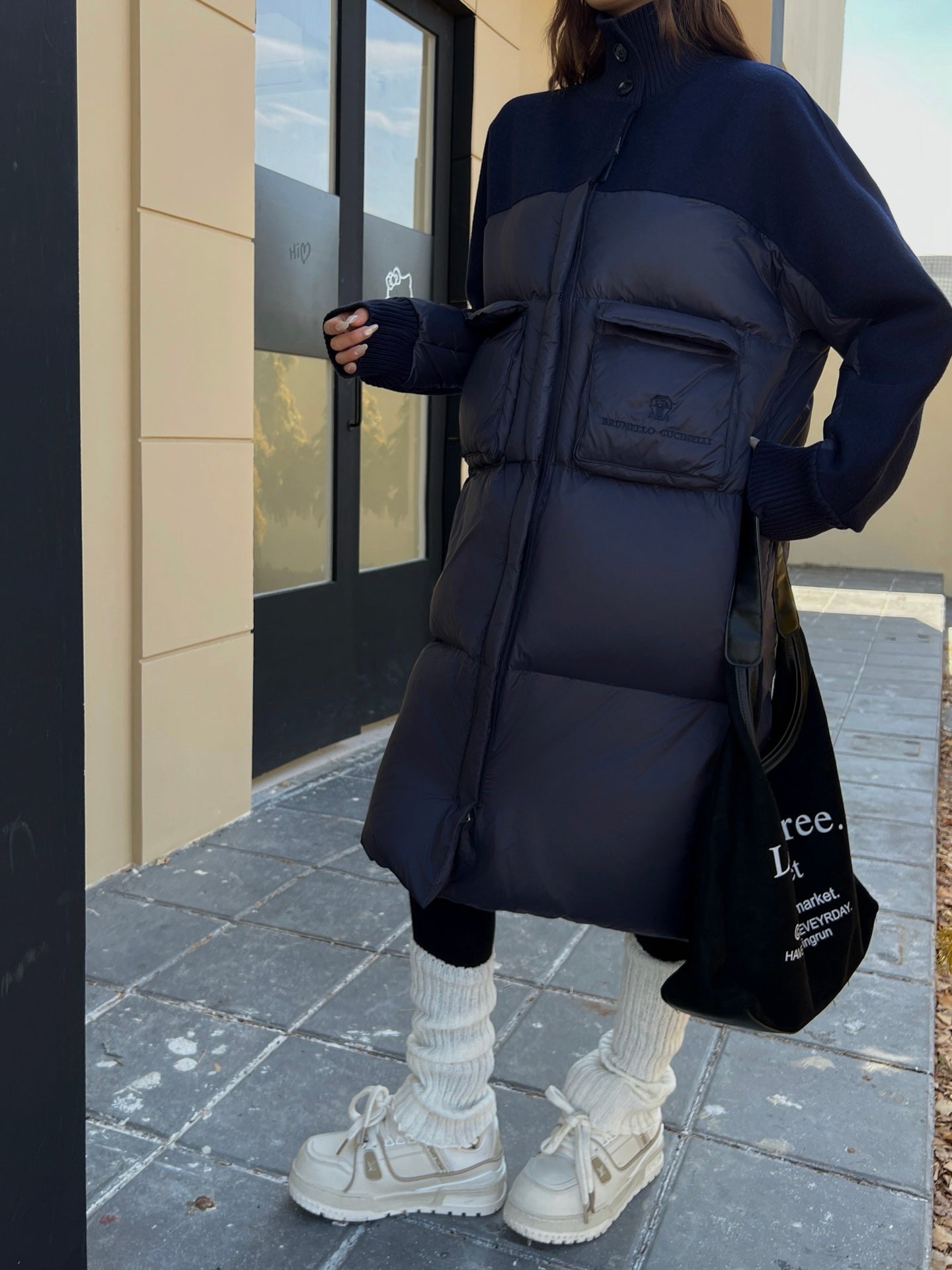 Brun 25fw down jacket