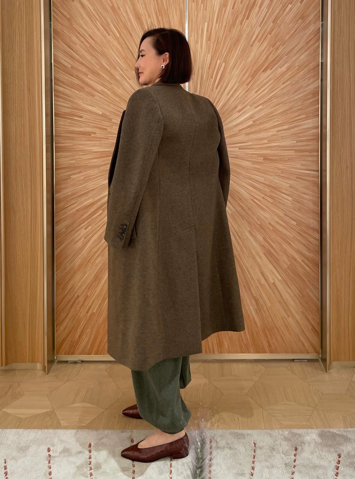 Loro 25fw woolen overcoats