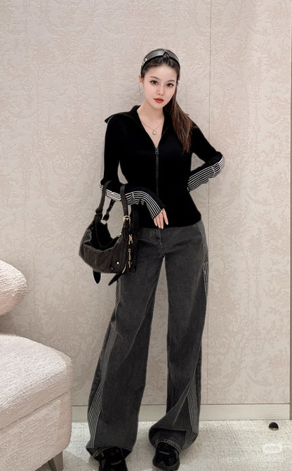 CD 25fw cashmere cardigan