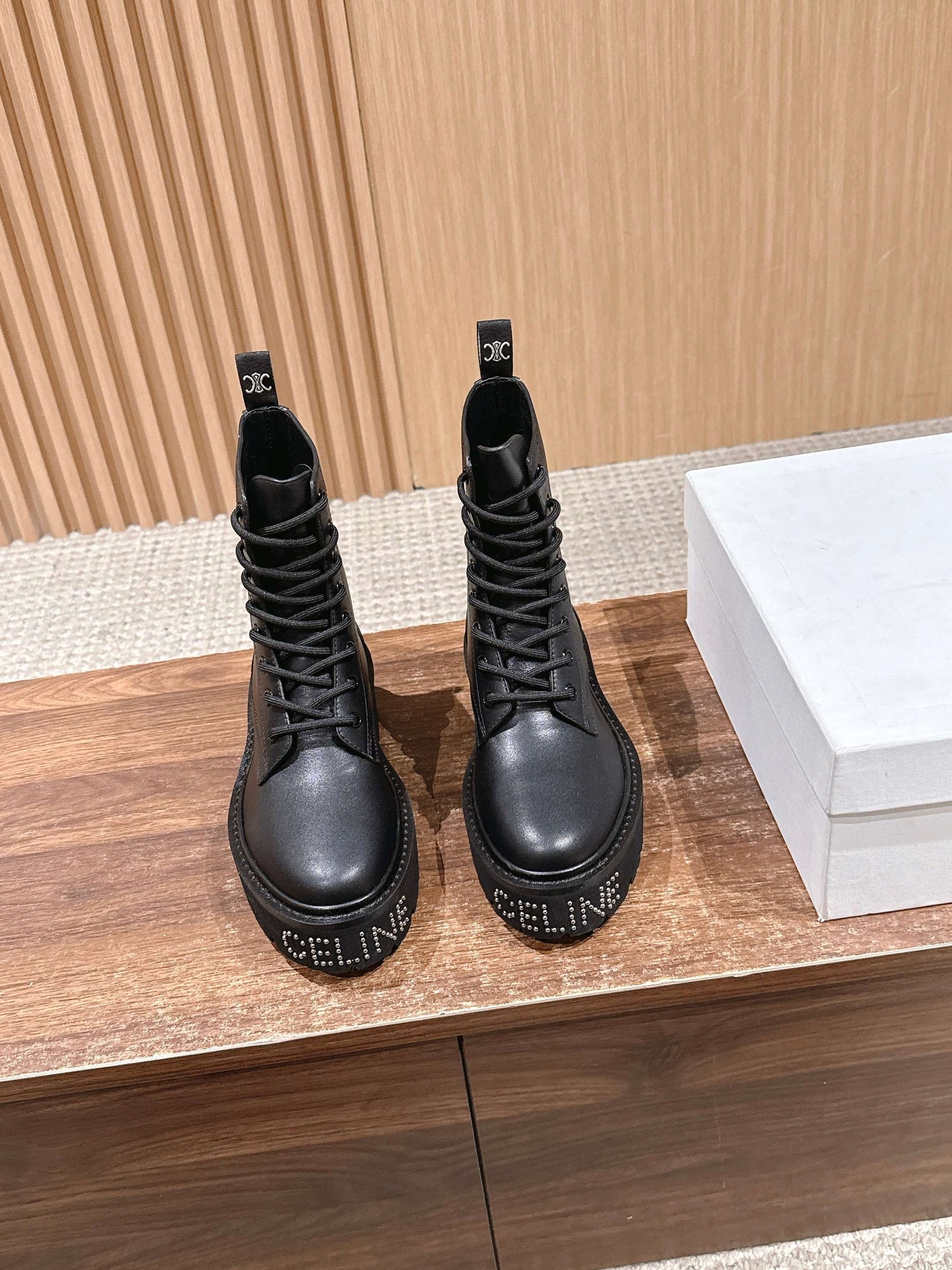 Celi 25fw combat boots
