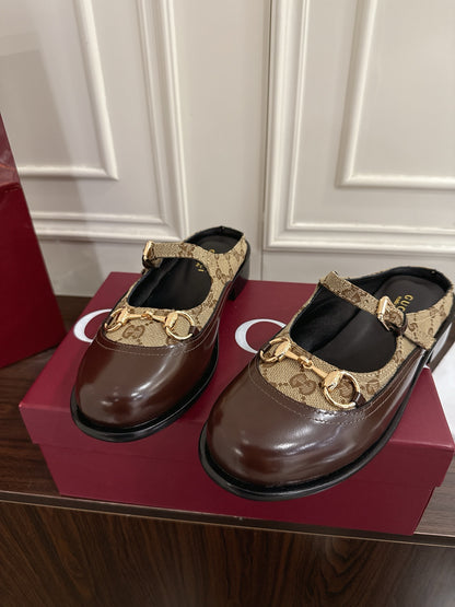 Guc 25fw mary jane mules shoes