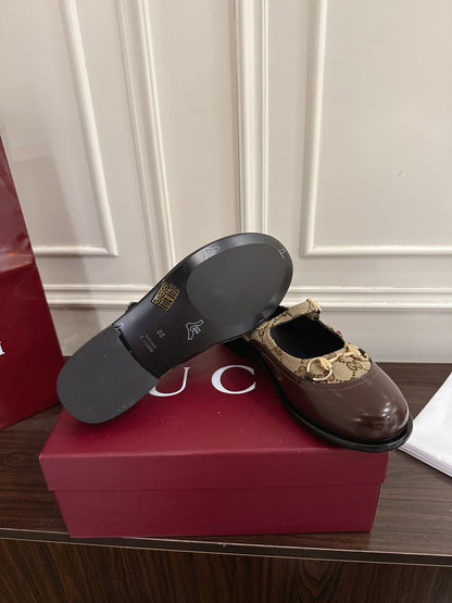 Guc 25fw mary jane mules shoes