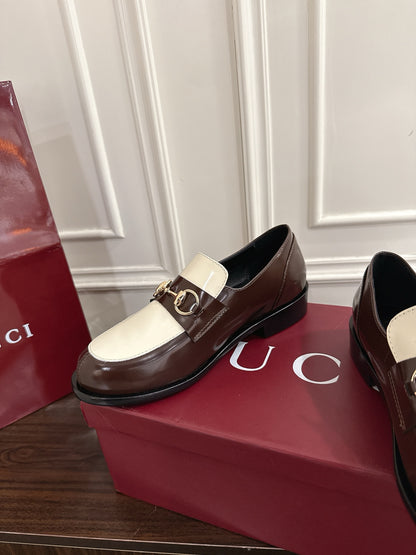 Guc 25fw platform loafers