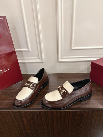 Guc 25fw platform loafers