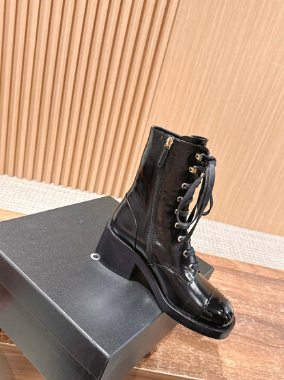 Chan 25fw combat boots