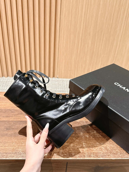 Chan 25fw combat boots