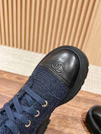 Chan 25fw ankle boots