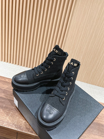 Chan 25fw ankle boots