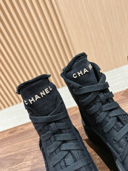 Chan 25fw ankle boots