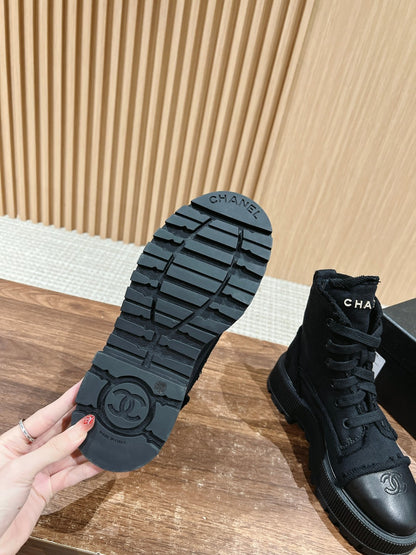 Chan 25fw ankle boots