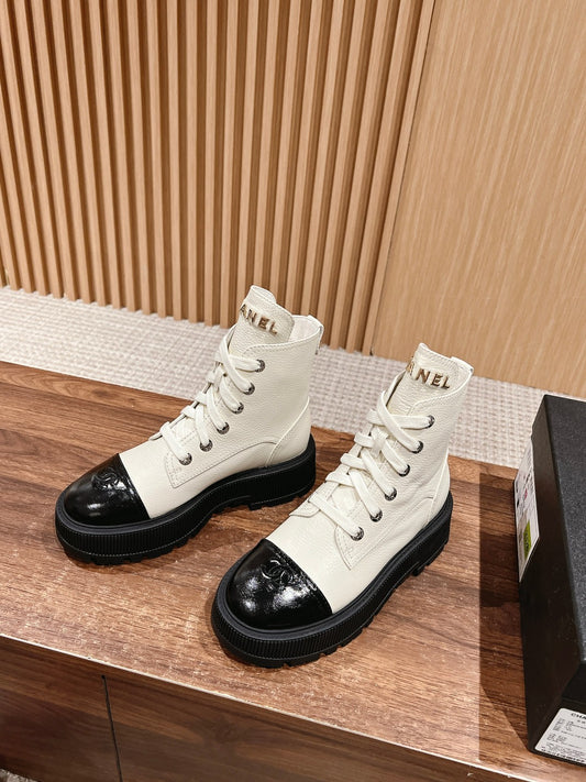 Chan 25fw ankle boots