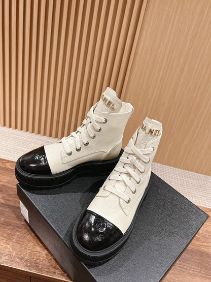 Chan 25fw ankle boots