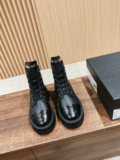 Chan 25fw ankle boots