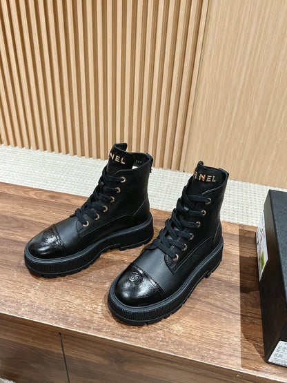 Chan 25fw ankle boots