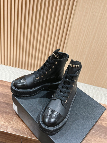 Chan 25fw ankle boots