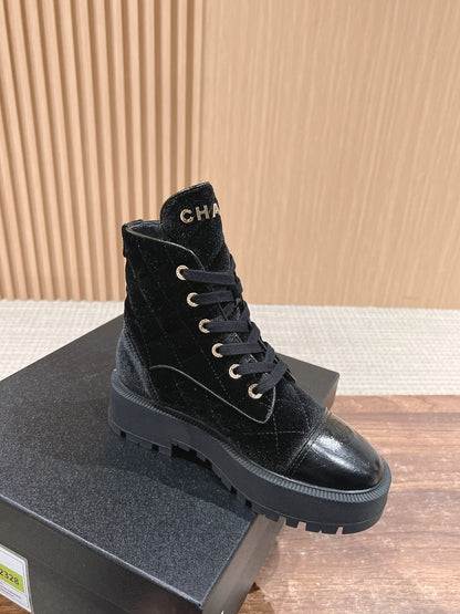 Chan 25fw ankle boots