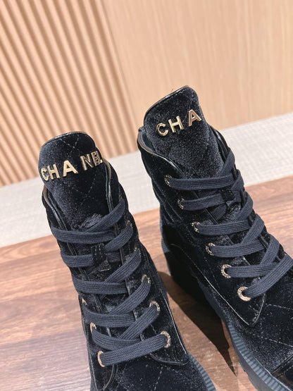 Chan 25fw ankle boots