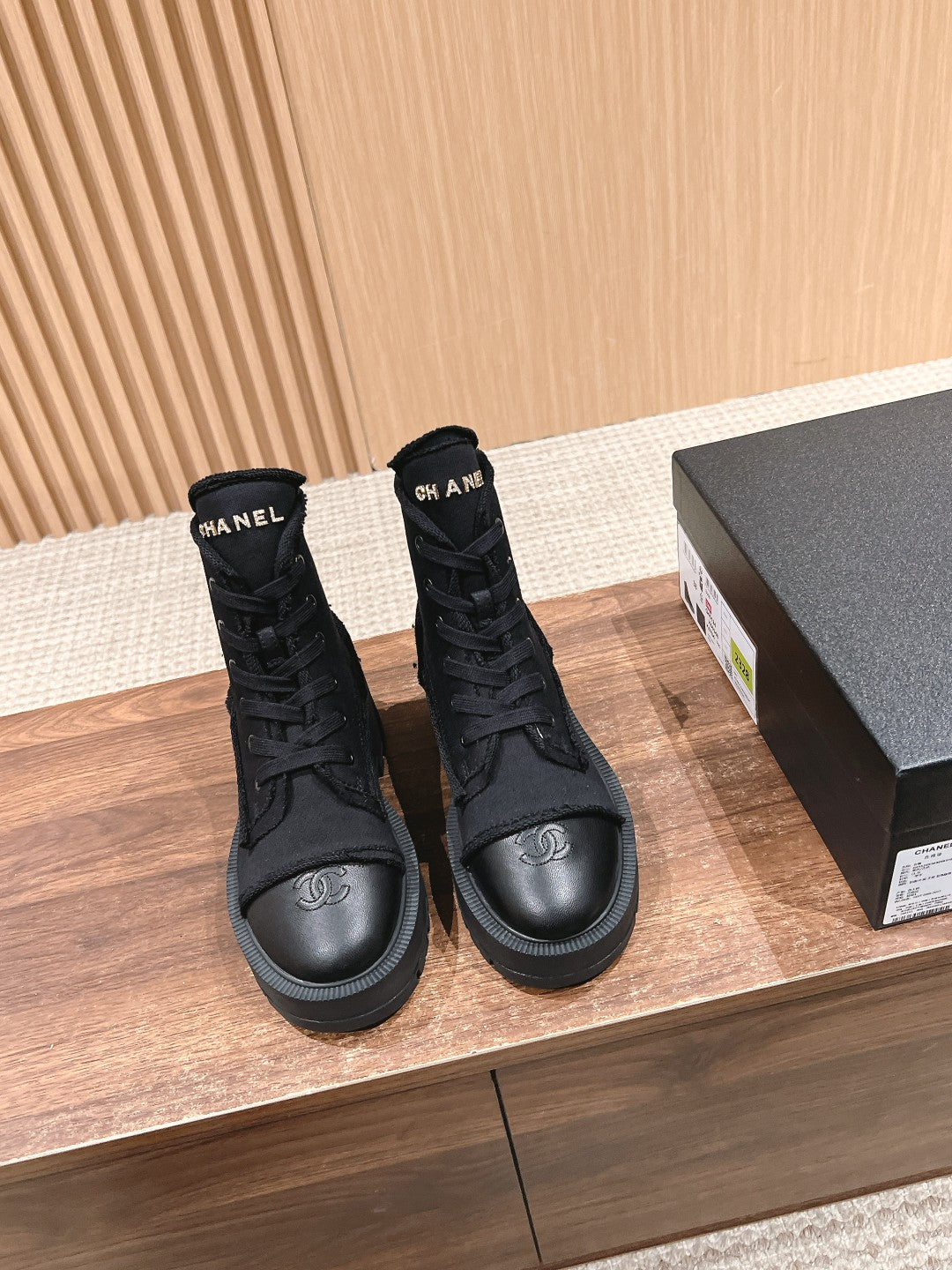 Chan 25fw ankle boots