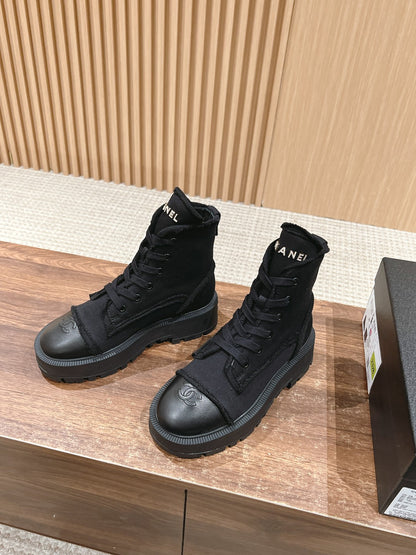 Chan 25fw ankle boots