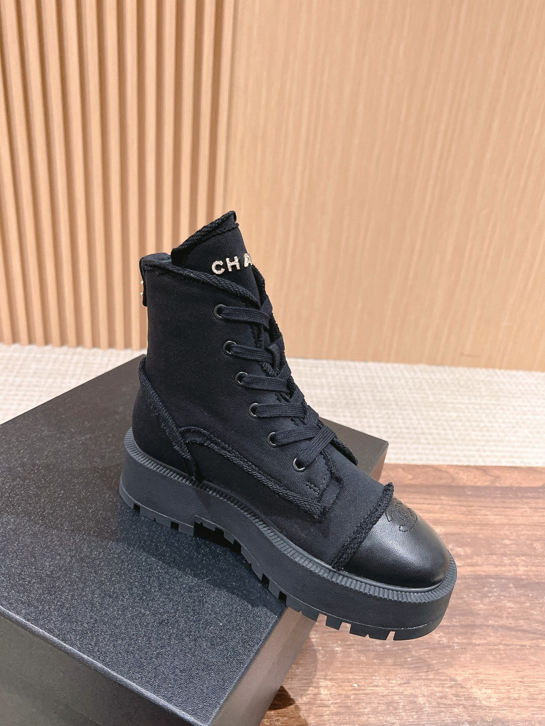 Chan 25fw ankle boots