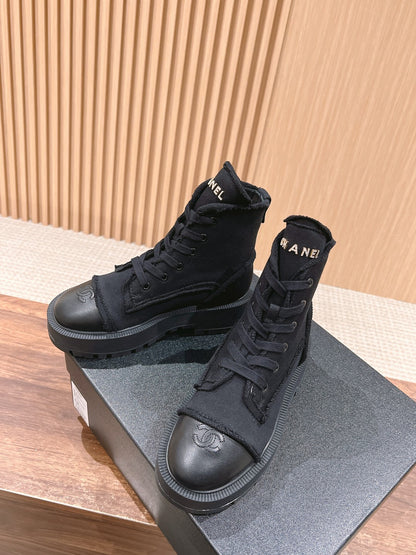 Chan 25fw ankle boots