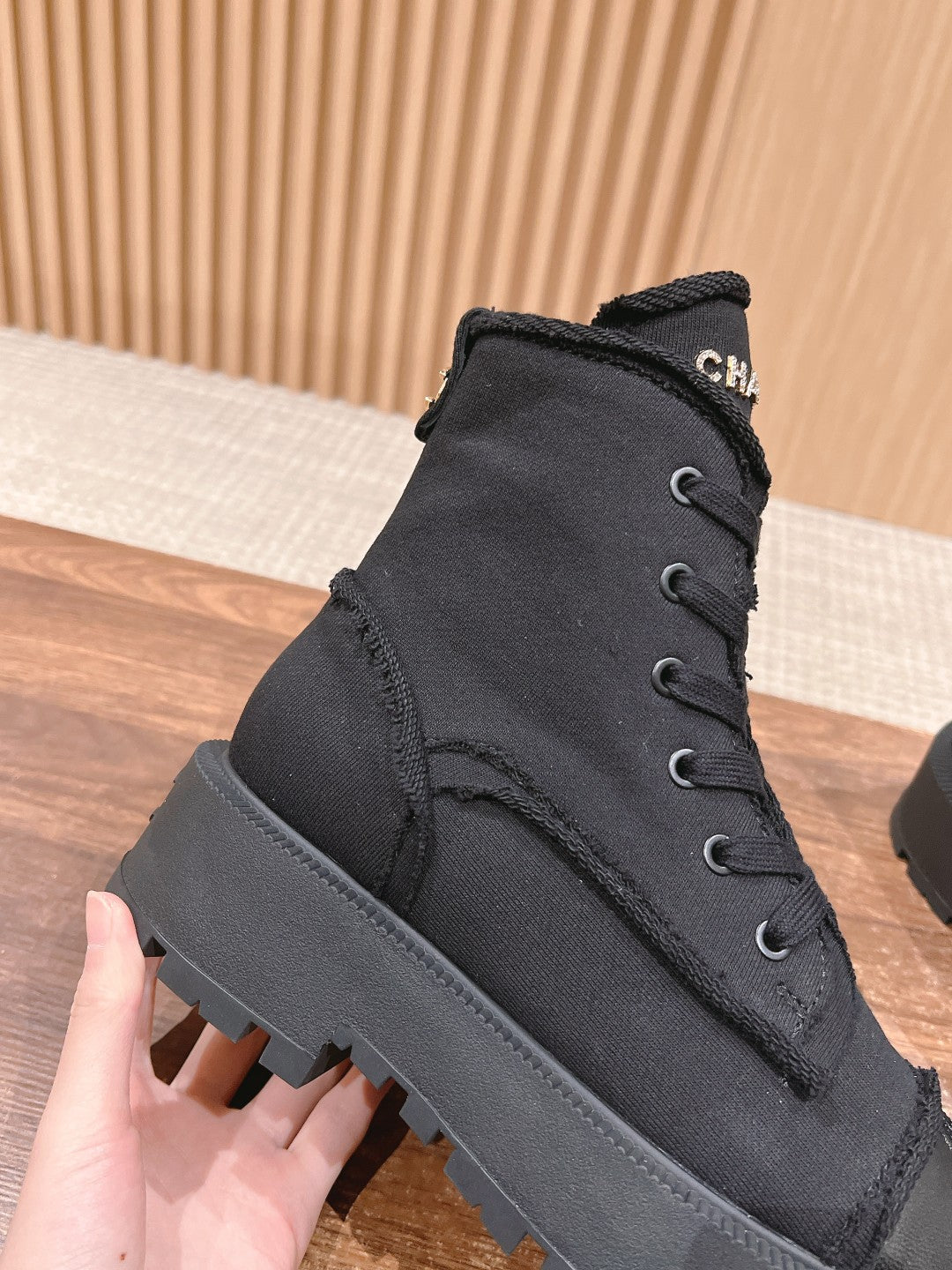 Chan 25fw ankle boots