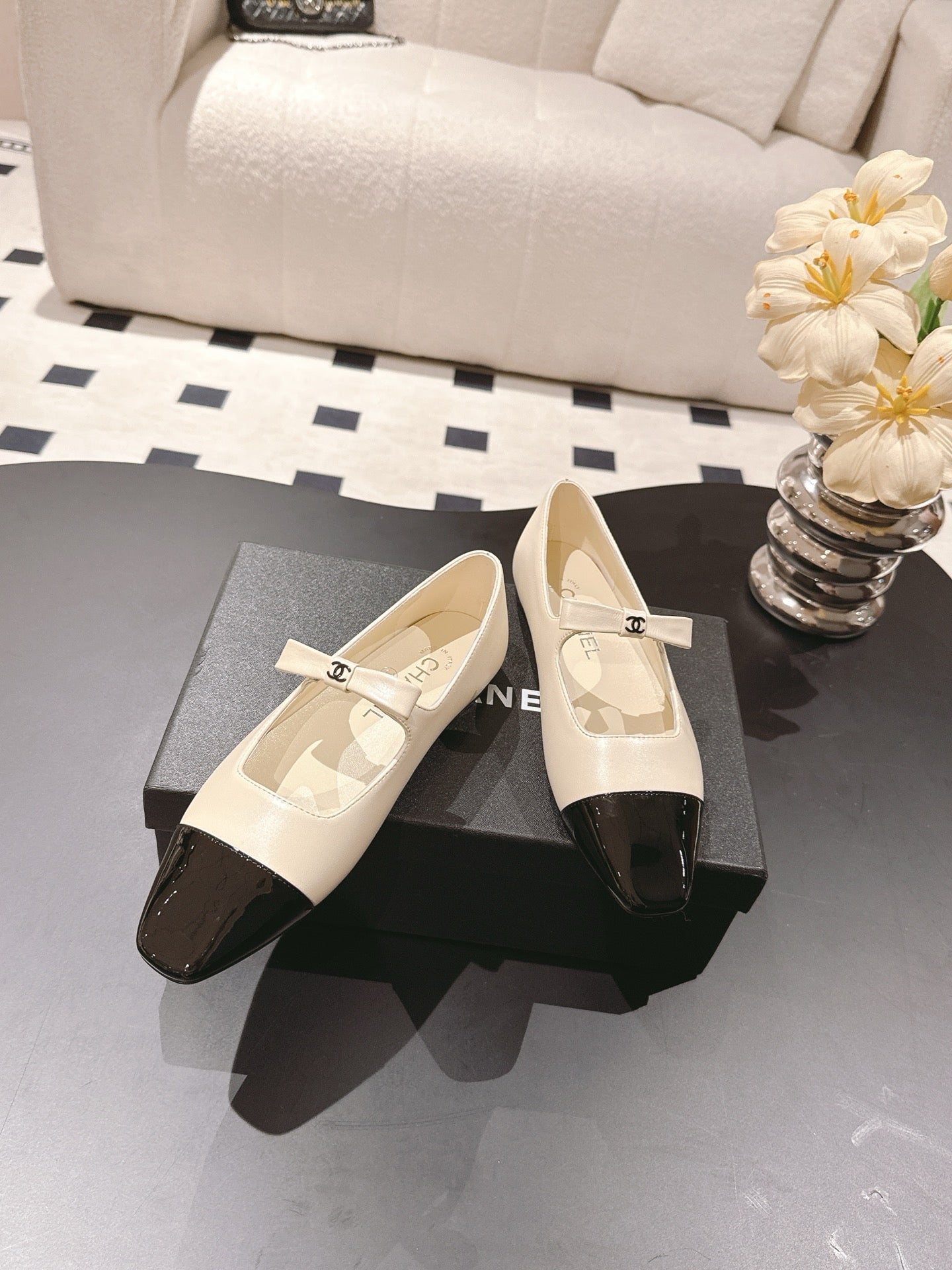 Chan 25fw ballerina flats