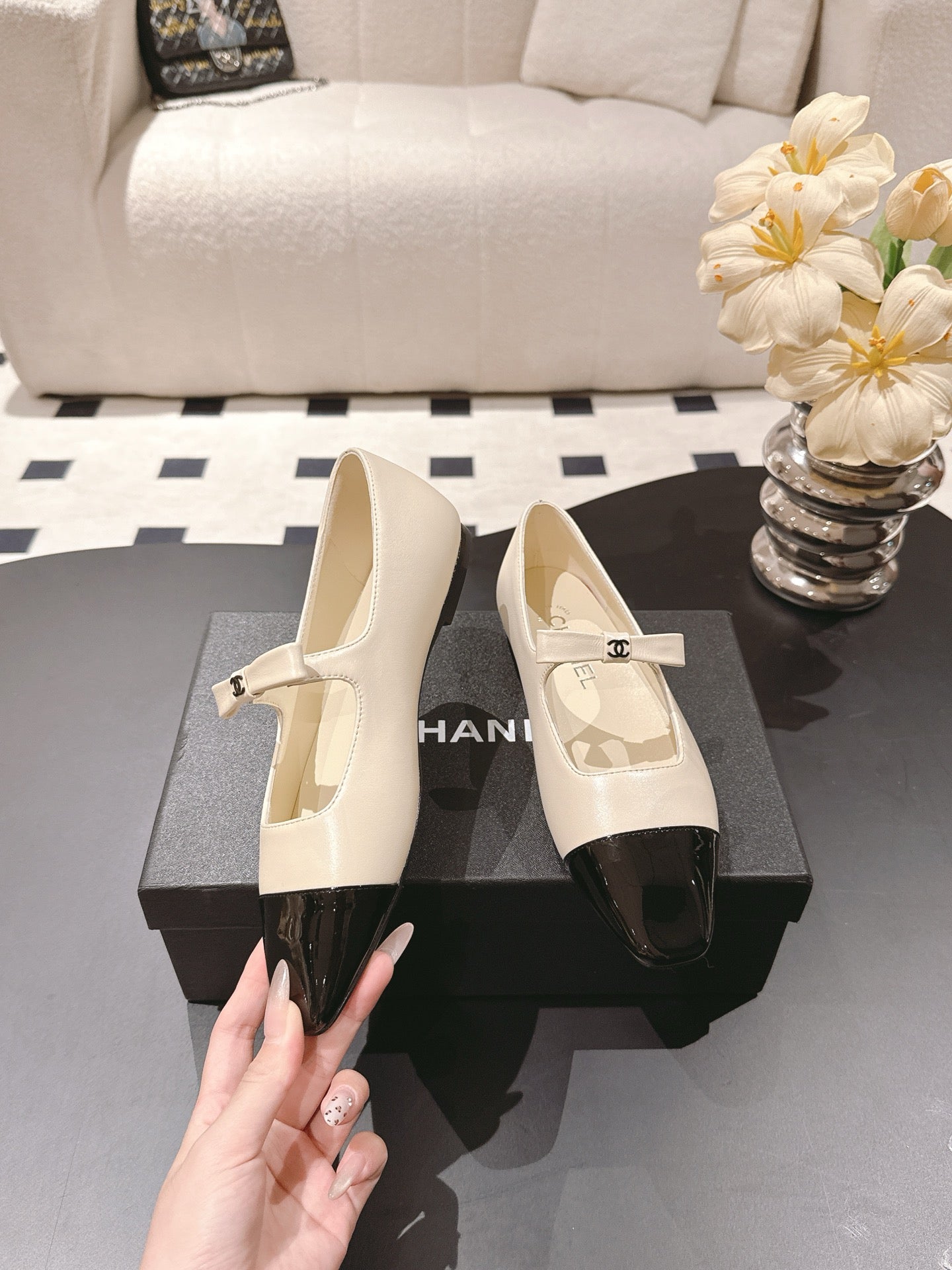 Chan 25fw ballerina flats