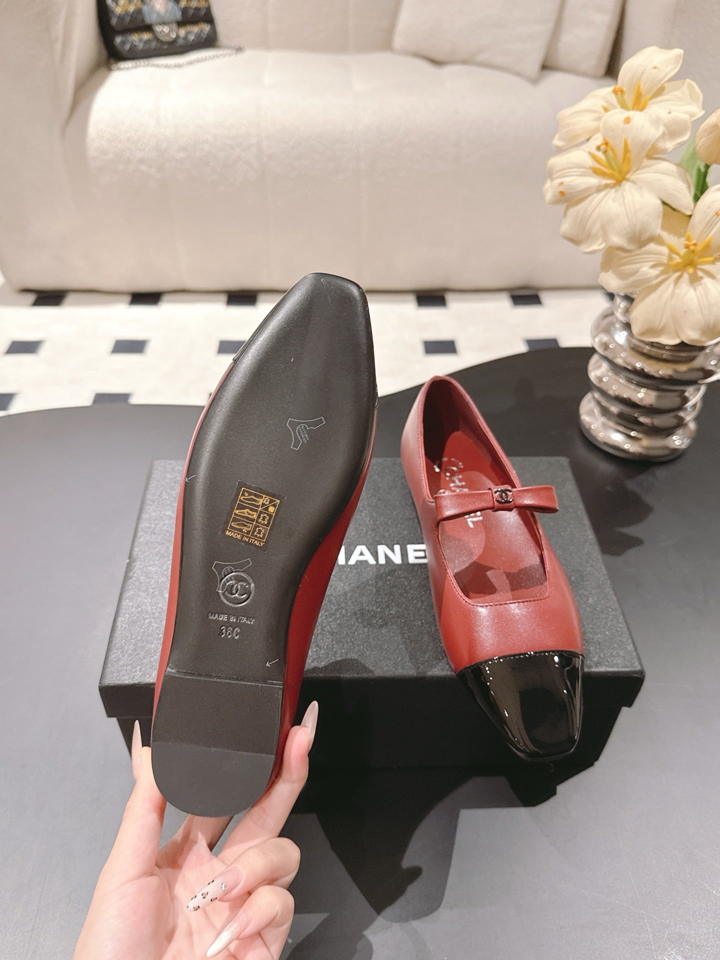 Chan 25fw ballerina flats