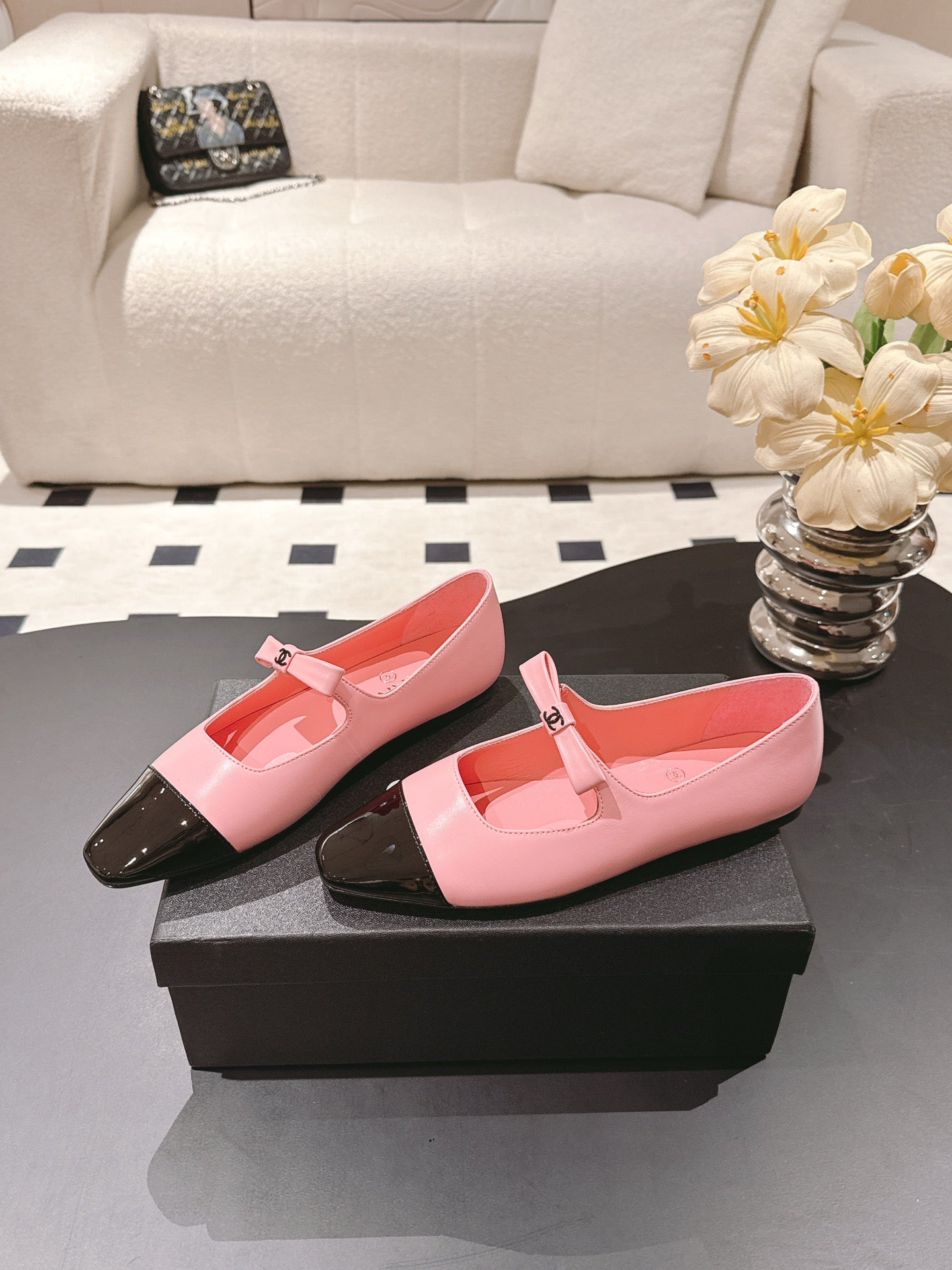 Chan 25fw ballerina flats