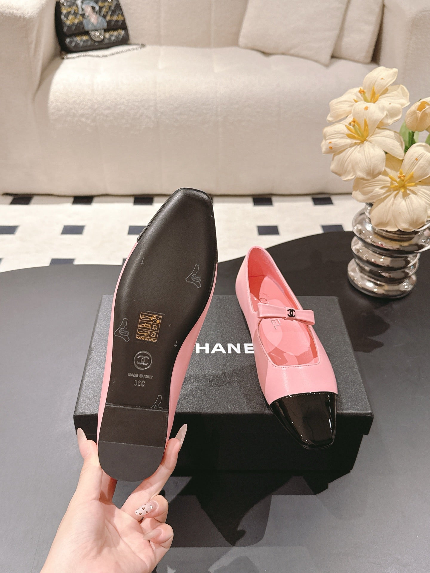 Chan 25fw ballerina flats