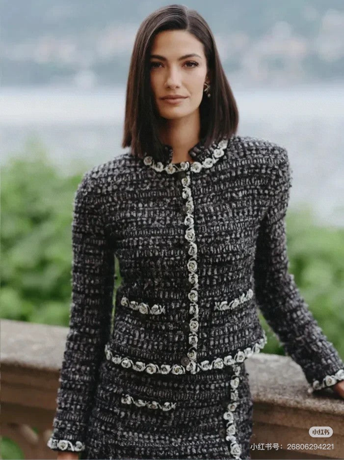 Chan 25fw tweed jacket