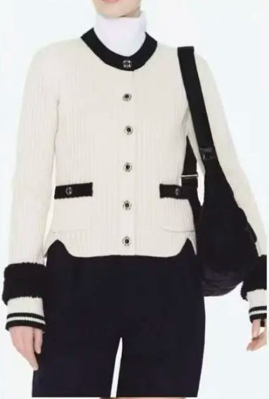 Chan 25fw knitted cardigan