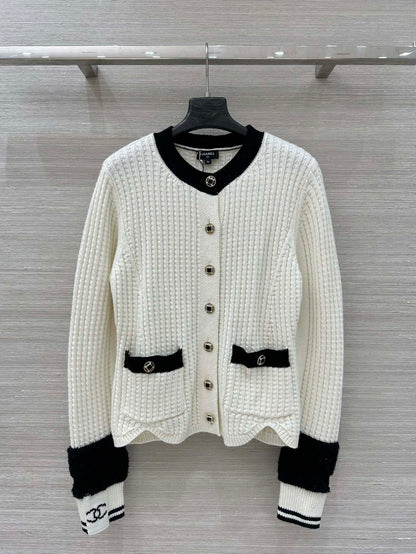 Chan 25fw knitted cardigan