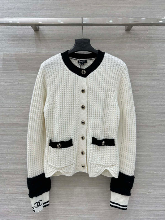 Chan 25fw knitted cardigan