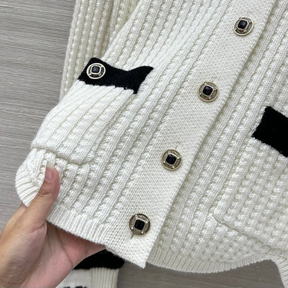 Chan 25fw knitted cardigan