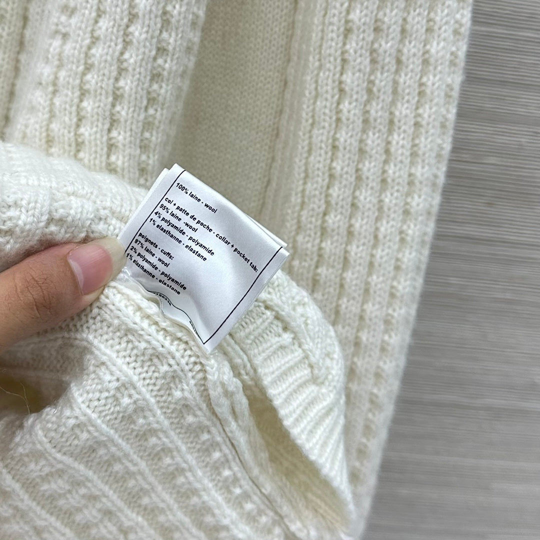 Chan 25fw knitted cardigan