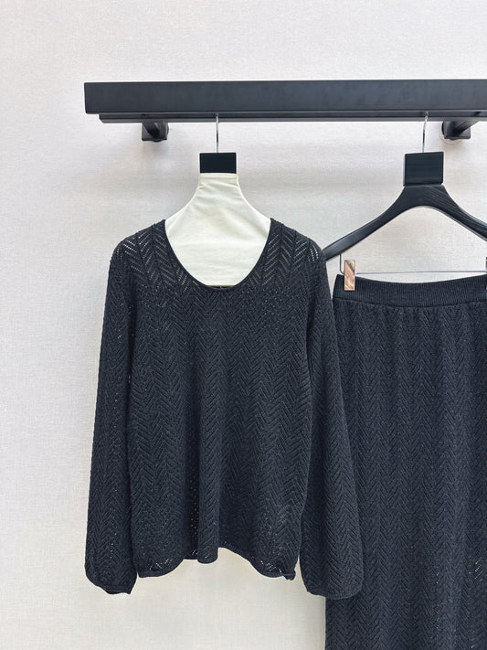 Brun 25fw knitwear set