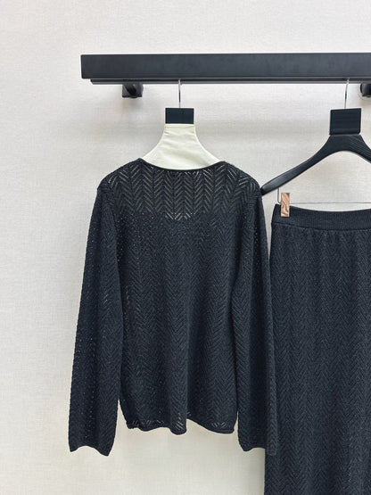 Brun 25fw knitwear set