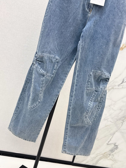 Chan 25fw cargo denim pants