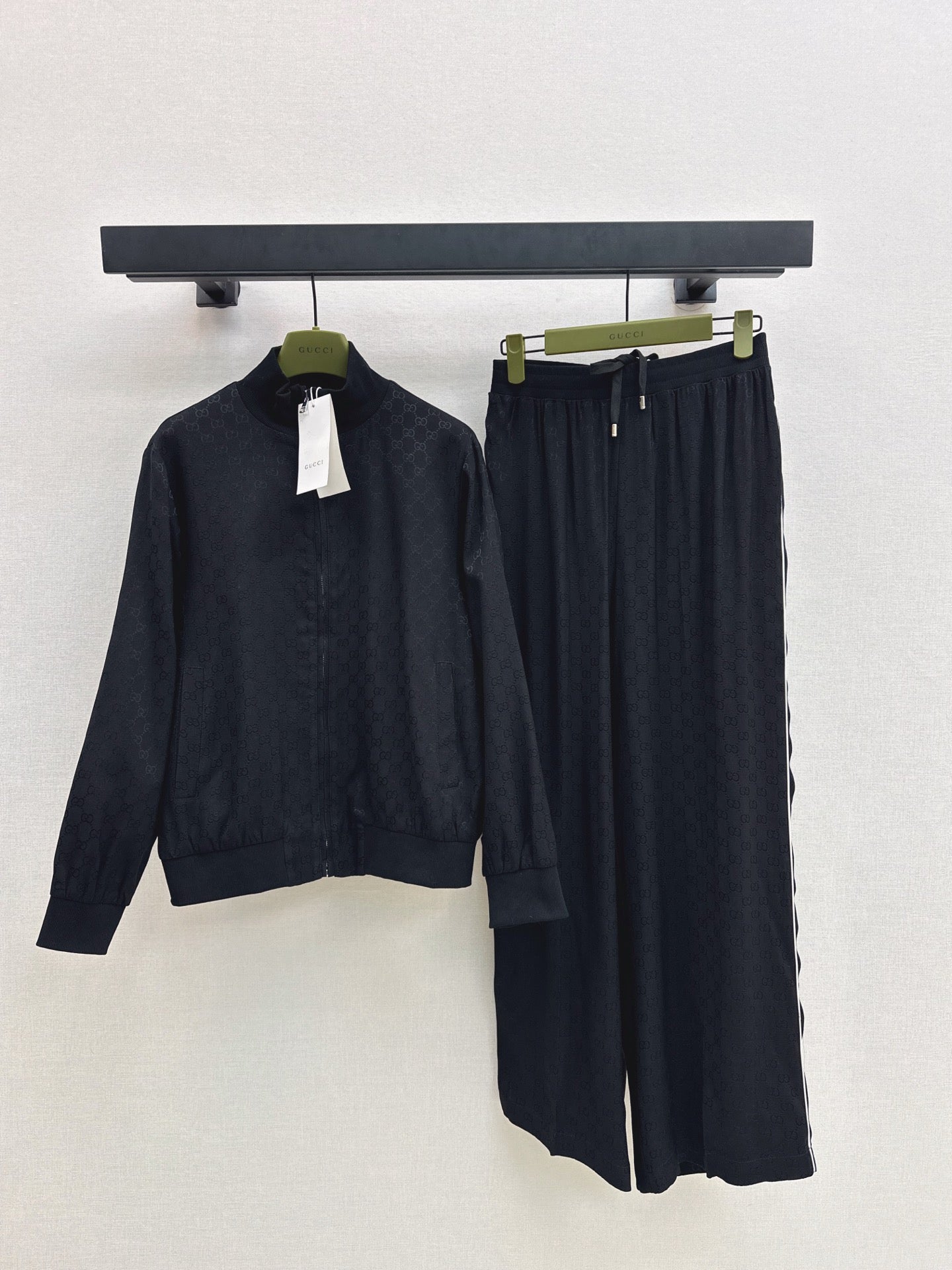 Gucc 25fw jacquard jacket pants set